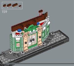 LEGO 10362 instructions page 132 – build guide