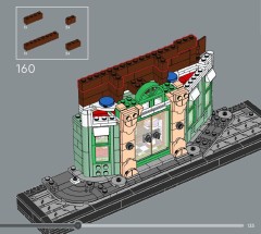 LEGO 10362 instructions page 133 – build guide