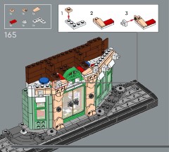 LEGO 10362 instructions page 140 – build guide