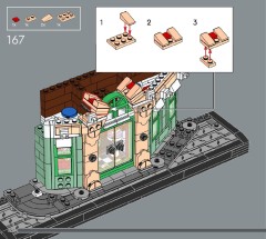 LEGO 10362 instructions page 142 – build guide