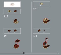 LEGO 10362 instructions page 143 – build guide