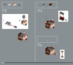 LEGO 10362 instructions page 144 – build guide