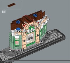 LEGO 10362 instructions page 150 – build guide