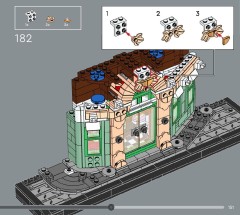 LEGO 10362 instructions page 151 – build guide