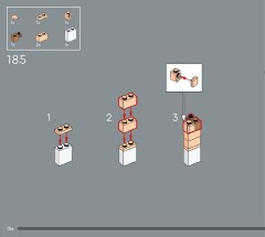 LEGO 10362 instructions page 154 – build guide