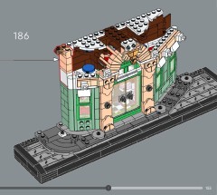 LEGO 10362 instructions page 155 – build guide