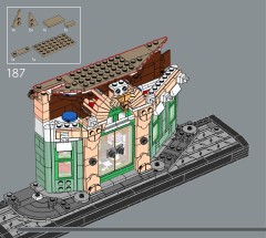 LEGO 10362 instructions page 156 – build guide