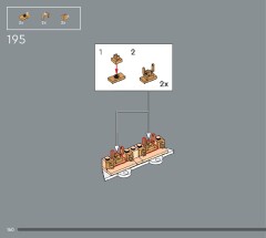 LEGO 10362 instructions page 160 – build guide