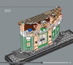 LEGO 10362 instructions page 163 – build guide