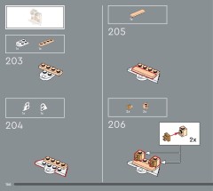 LEGO 10362 instructions page 166 – build guide