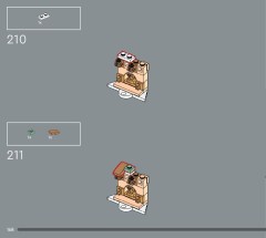 LEGO 10362 instructions page 168 – build guide