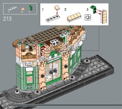 LEGO 10362 instructions page 170 – build guide