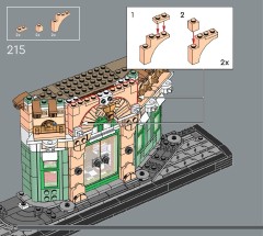 LEGO 10362 instructions page 172 – build guide