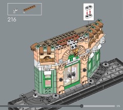 LEGO 10362 instructions page 173 – build guide