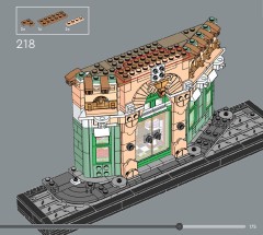 LEGO 10362 instructions page 175 – build guide