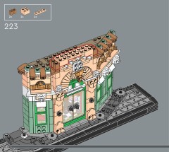 LEGO 10362 instructions page 180 – build guide