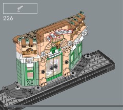 LEGO 10362 instructions page 184 – build guide
