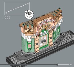 LEGO 10362 instructions page 185 – build guide