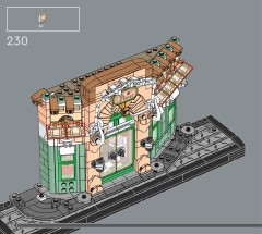 LEGO 10362 instructions page 188 – build guide