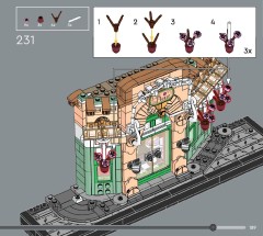 LEGO 10362 instructions page 189 – build guide