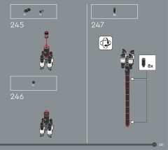 LEGO 10362 instructions page 201 – build guide