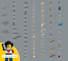 LEGO 10362 instructions page 206 – build guide