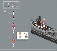 LEGO 10362 instructions page 65 – build guide