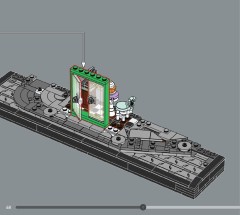 LEGO 10362 instructions page 68 – build guide