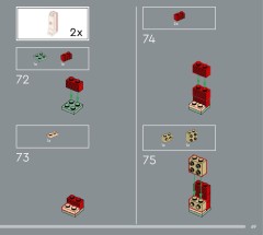 LEGO 10362 instructions page 69 – build guide