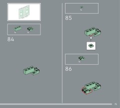 LEGO 10362 instructions page 75 – build guide