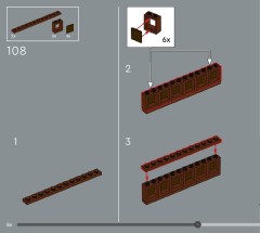 LEGO 10362 instructions page 86 – build guide