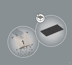 LEGO 10362 instructions page 9 – build guide