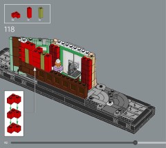 LEGO 10362 instructions page 92 – build guide