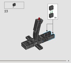 LEGO 10363 instructions page 21 – build guide