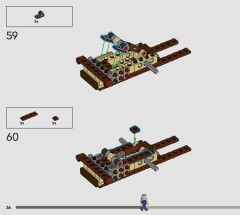 LEGO 10363 instructions page 36 – build guide