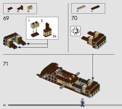 LEGO 10363 instructions page 40 – build guide