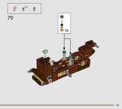 LEGO 10363 instructions page 47 – build guide