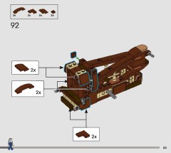 LEGO 10363 instructions page 55 – build guide