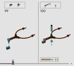 LEGO 10363 instructions page 61 – build guide