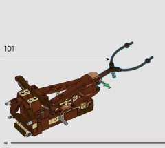LEGO 10363 instructions page 62 – build guide