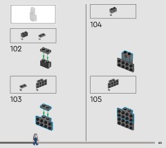 LEGO 10363 instructions page 63 – build guide