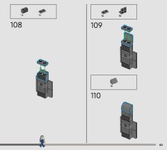 LEGO 10363 instructions page 65 – build guide