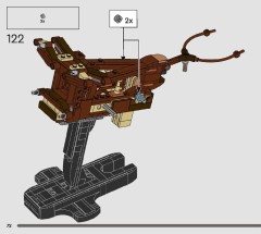 LEGO 10363 instructions page 72 – build guide