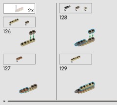 LEGO 10363 instructions page 78 – build guide