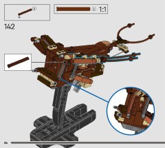 LEGO 10363 instructions page 84 – build guide