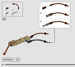 LEGO 10363 instructions page 88 – build guide
