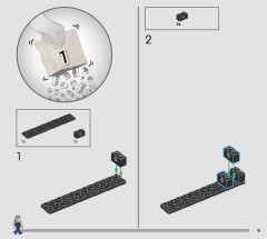 LEGO 10363 instructions page 9 – build guide