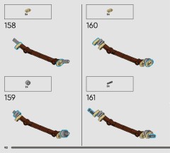 LEGO 10363 instructions page 92 – build guide