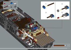 LEGO 10365 instructions page 187 – build guide