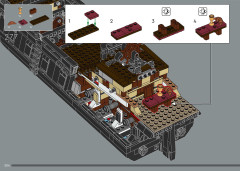LEGO 10365 instructions page 204 – build guide